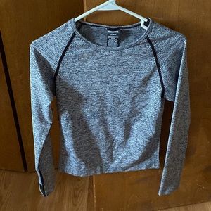 Gray- Dri-fit Workout Shirt